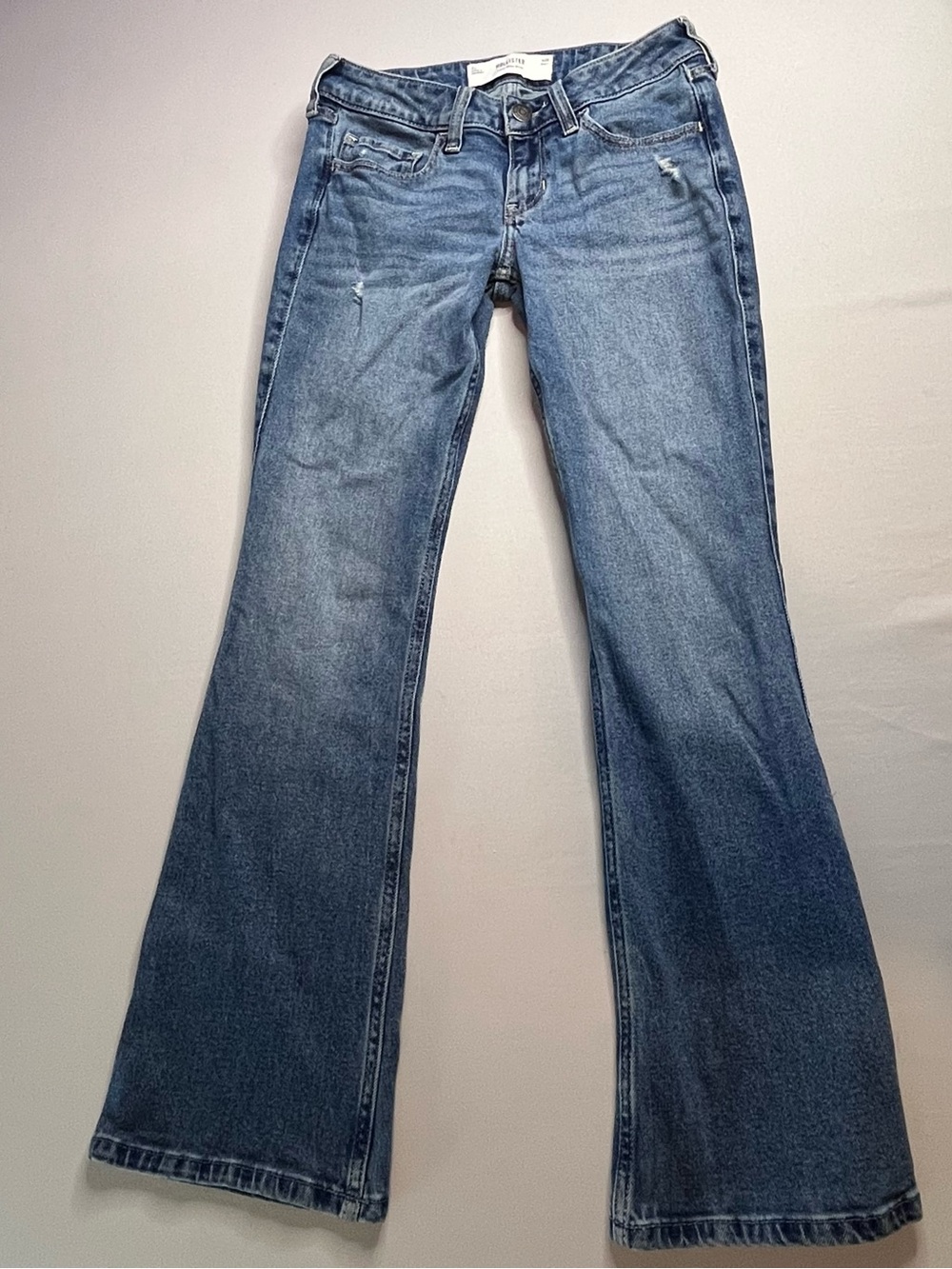 Hollister Medium Blue Flare Jeans